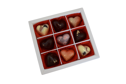 Hand Crafted Hearts Box 9