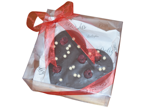 Heart Gift box: Cherry & Pearl